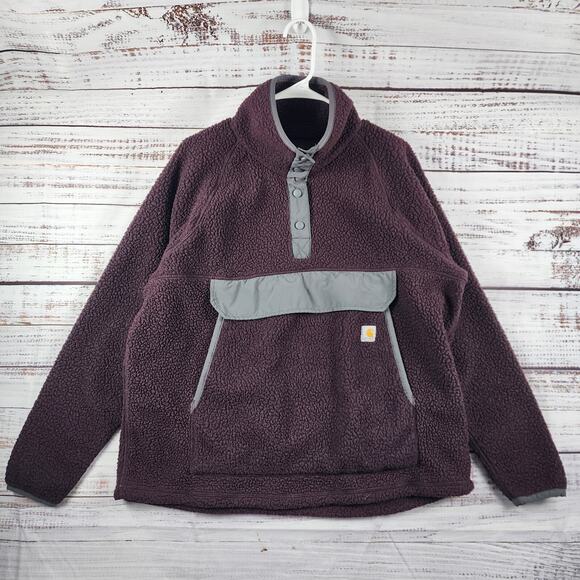 carhartt purple sweater xl * - Picture 1 of 8